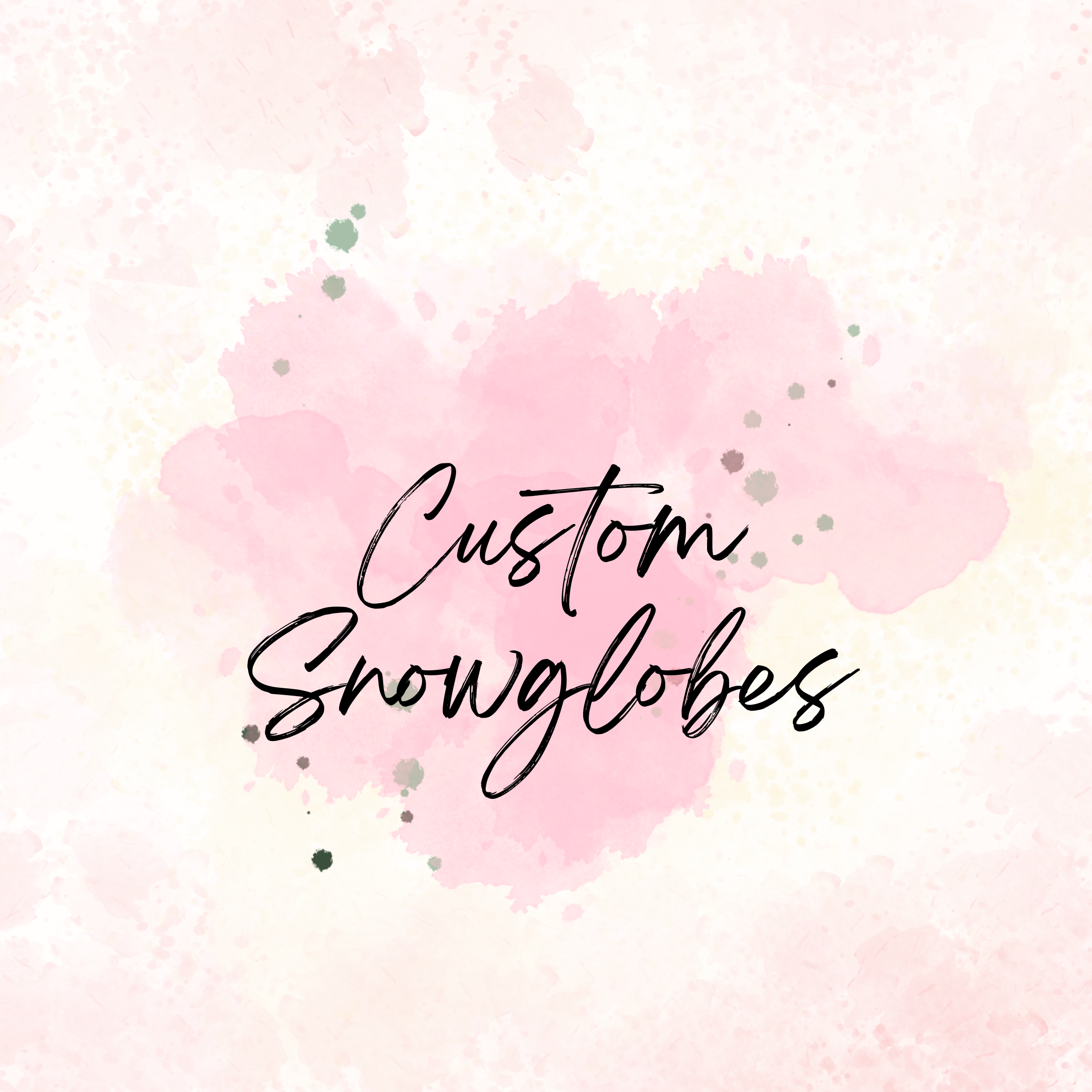 Custom Snowglobes