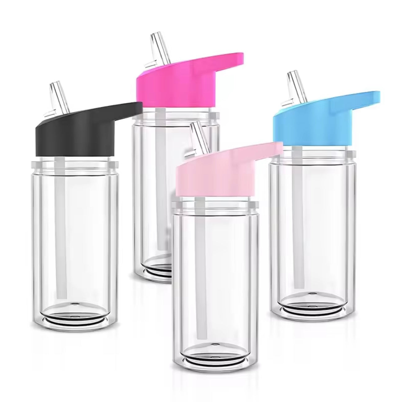 10oz Acrylic Customizable Glitter Cup
